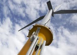 Der er ikke flertal for SF's foreslag, om at Aarhus Kommuen skal købe andele i vindmølleparken i Århusbugten. Arkivfoto:  Siemens