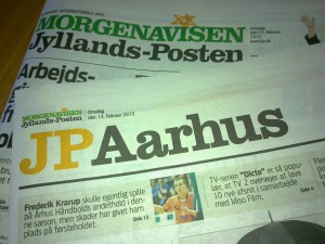 JP Aarhus offentliggør i dag en meningsmåling, der er væsentlig forskellig fra den, som lokalradioen GO!FM offentliggjorde i torsdags. Foto: Nyhedsjagten