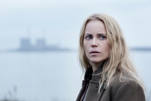 Saga (Sofia Helin) får nye kolleger i tredje sæson af krimiserien af Broen. Foto:  Carolina Romere